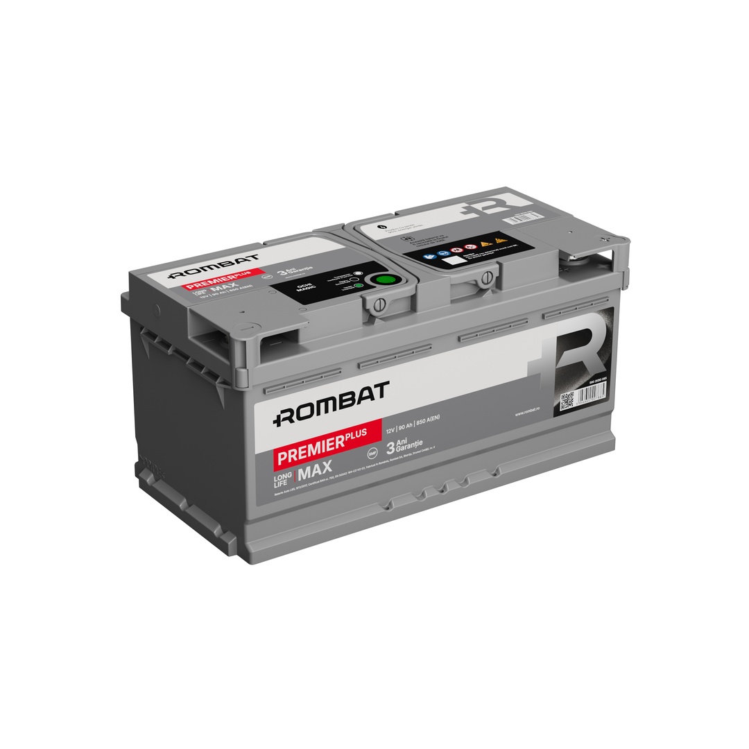 acumulator auto 12V 90Ah Rombat Premier